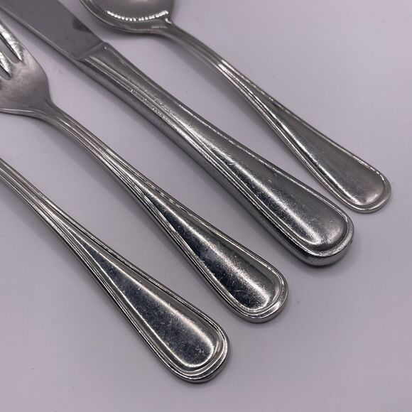 Oneida NEW RIM Stainless 18/10 Glossy Outline Flatware Replacement 3 PIECE READ - Picture 2 of 8